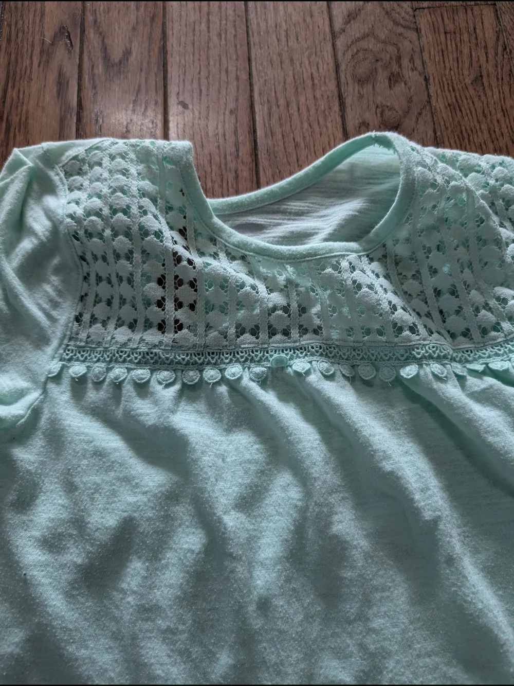 Old Navy Light Mint Short Sleeve Tee